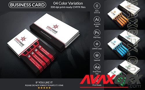 Business Card Design - Corporate Identity Template o73098