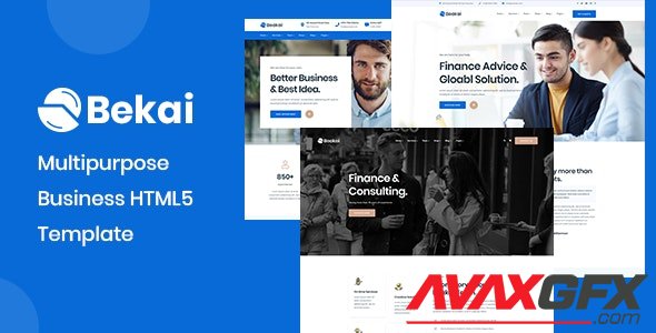 ThemeForest - Beakai v1.0 - Business and Financial Institution HTML5 Template - 27545162