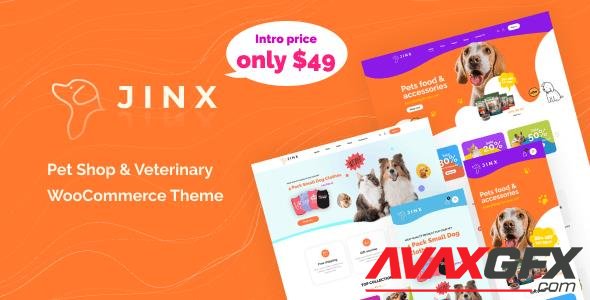 ThemeForest - Jinx v1.0.0 - Pet Shop & Veterinary WooCommerce Theme - 33304591