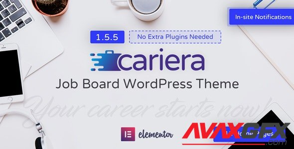 ThemeForest - Cariera v1.5.5 - Job Board WordPress Theme - 20167356 - NULLED