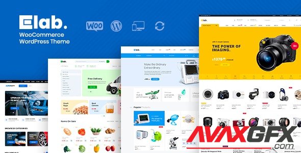 ThemeForest - eLab v1.2.4 - WooCommerce Marketplace WordPress Theme - 23946077 - NULLED