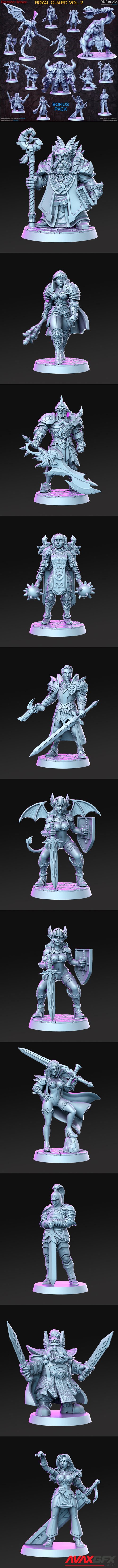 RN Estudio Royal Guard 2 December 2020 – 3D Printable STL