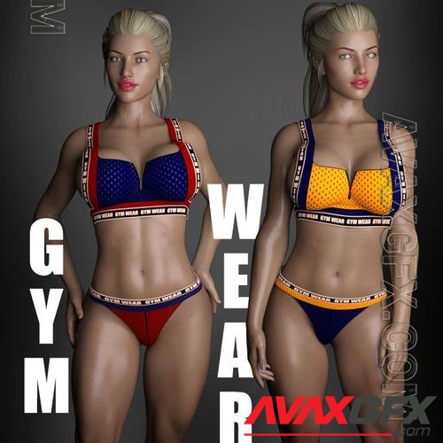 Gym Wear Poses For G8F