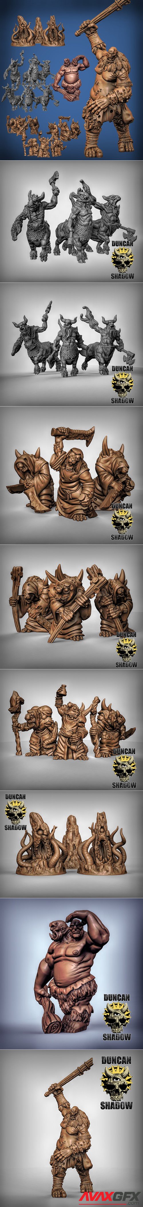 Duncan Shadow - Patreon Month June 2020 – 3D Printable STL