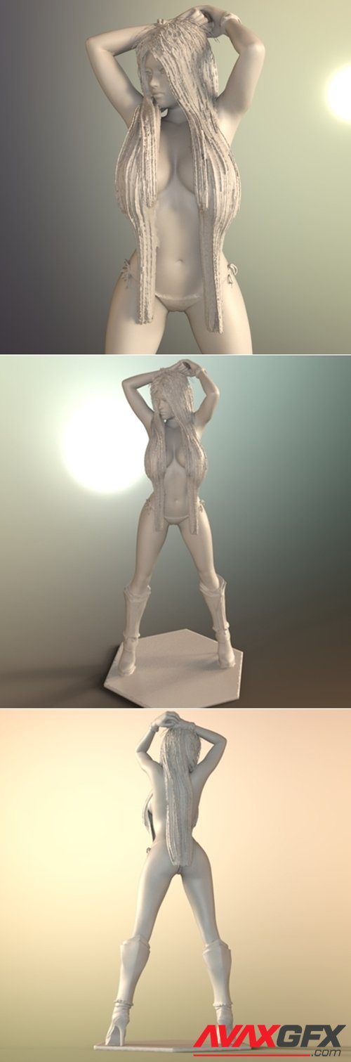 Hot sexy girl – 3D Printable STL