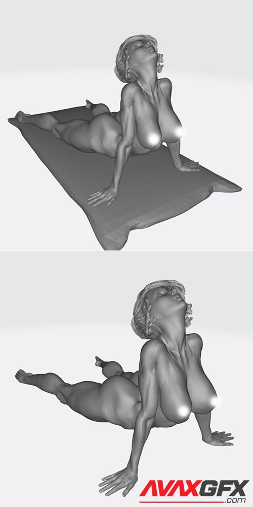 Yoga stretch – 3D Printable STL