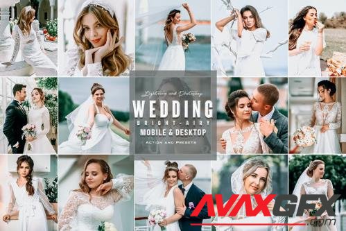 Bright Wedding Actions and Lightroom Presets