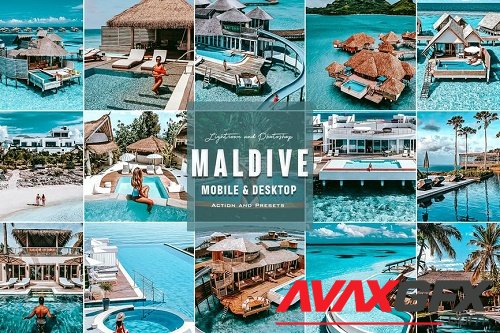 Maldive - Photoshop Actions & Lightroom Presets