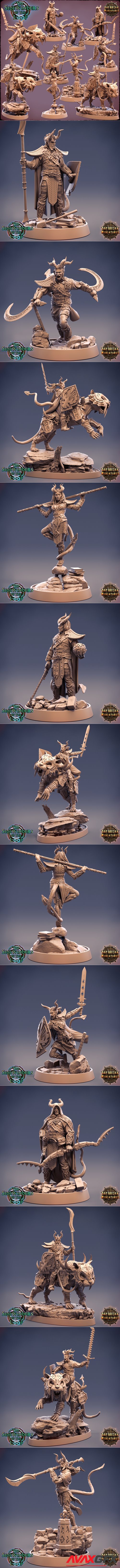 Daybreak Miniatures - Sidewinders of the Loop September 2021 – 3D Printable STL