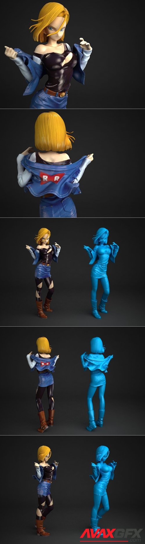 Android 18 – 3D Printable STL