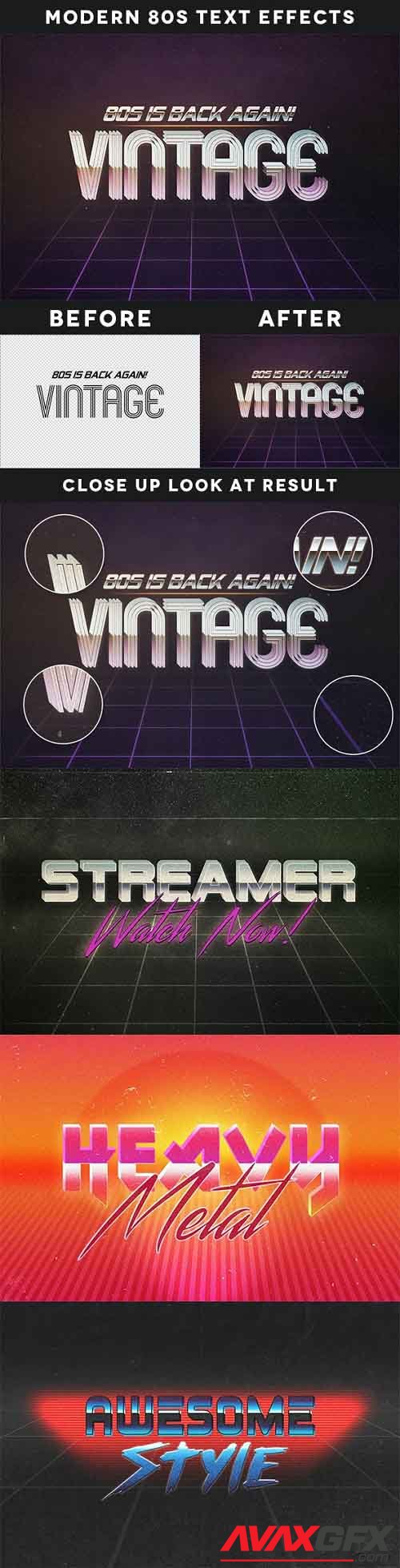 Modern 80s Text Effects - 22111013