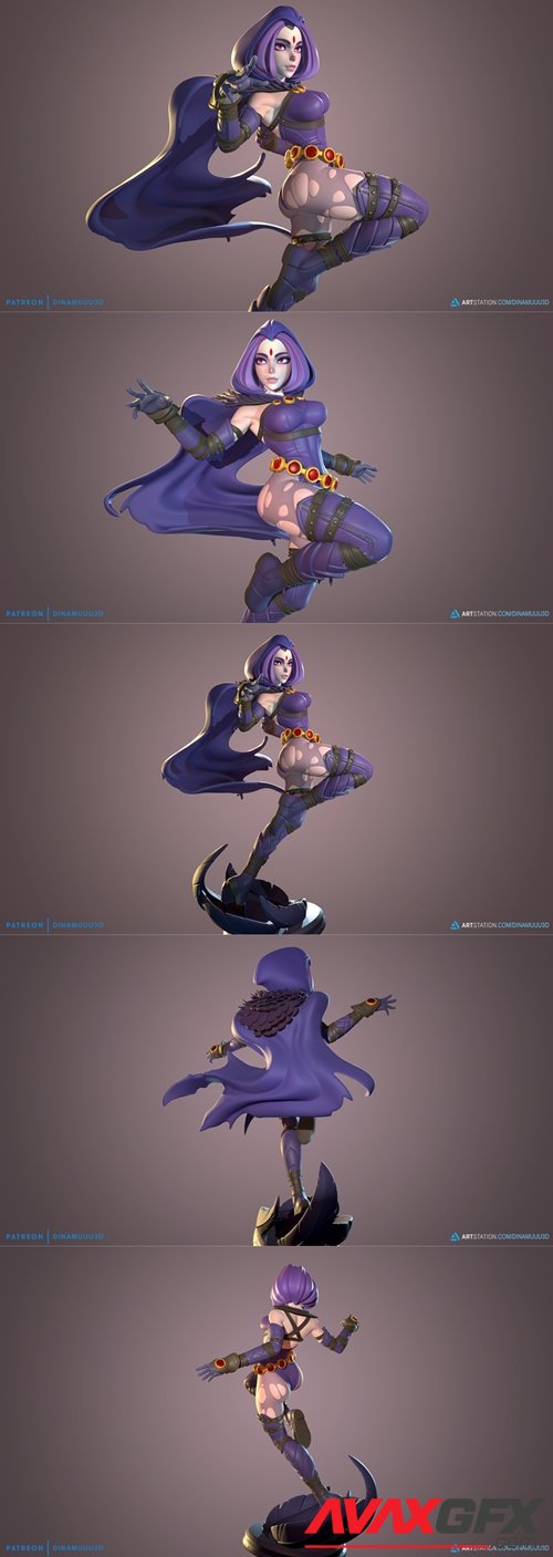 Raven Main – 3D Printable STL