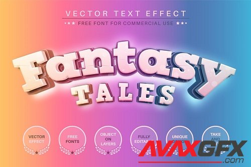 Fantasy Tales - Editable Text Effect - 6817578