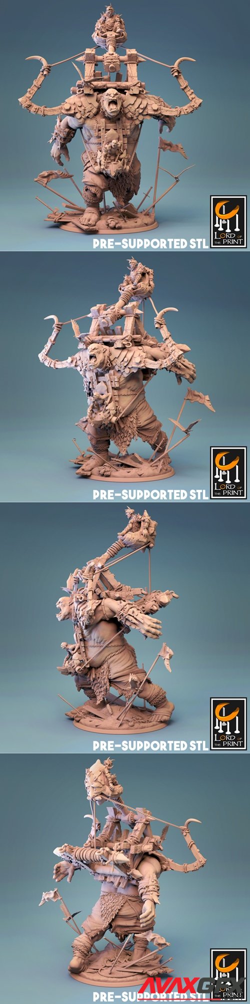 Ogre siege – 3D Printable STL