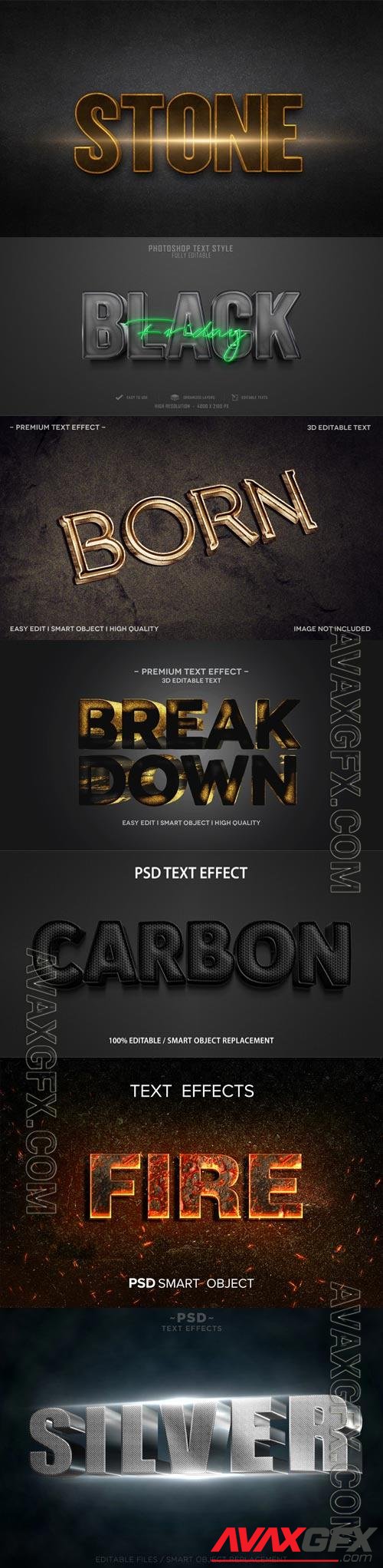 Psd text effect set vol 31