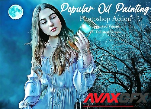 Popular Oil Painting Action - 6837932