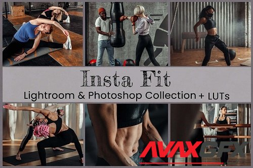 Insta Fit Lightroom Photoshop LUTs - 6826939