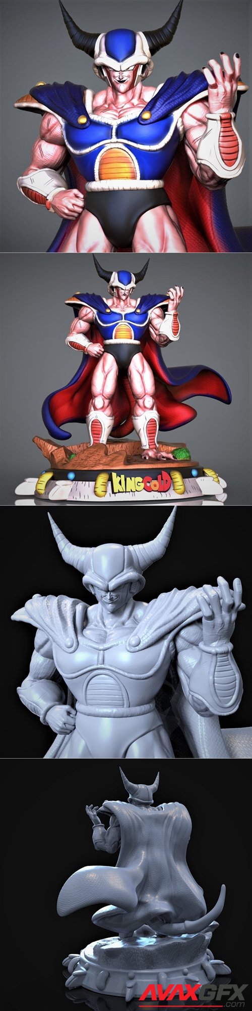 King Cold – 3D Printable STL