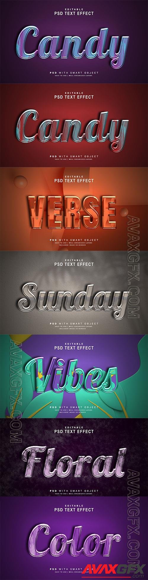 Psd text effect set vol 44