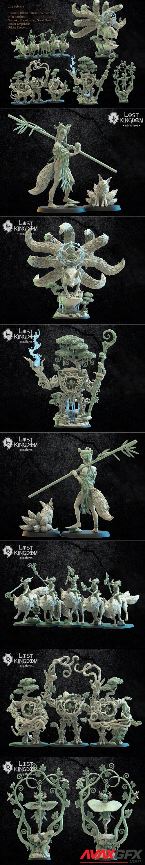 Lost Kingdom Miniatures June 2021 – 3D Printable STL