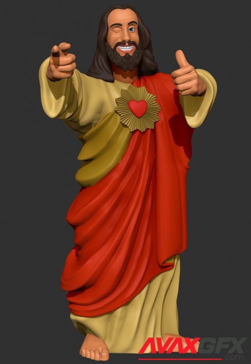 Buddy Christ – 3D Printable STL