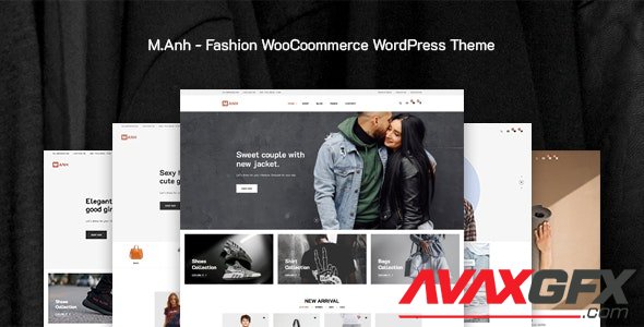 ThemeForest - M.Anh v1.0 - Fashion WooCoommerce WordPress Theme - 35320167