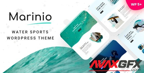 ThemeForest - Marinio v1.05 - Water Sports WordPress Theme - 35030117