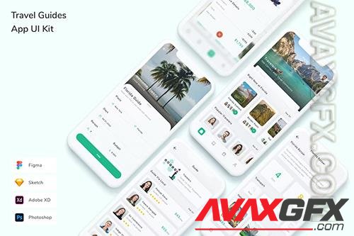 Travel Guides App UI Kit VS428XM