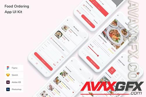 Food Ordering App UI Kit HSP2G65