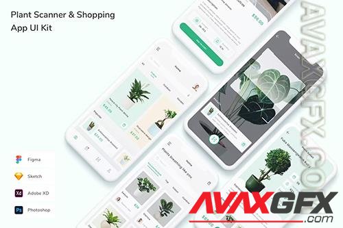 Plant Scanner & Shopping App UI Kit 277FRTX