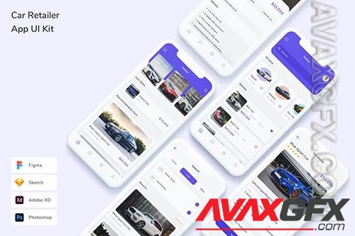 Car Retailer App UI Kit CFS48LA