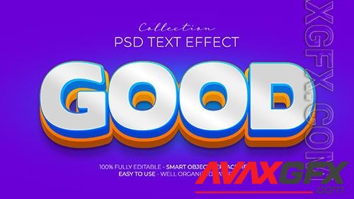 Good custom text effect psd