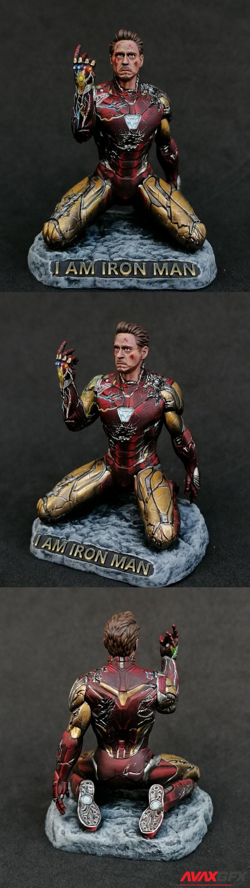 I Am Iron Man 3D Printable STL