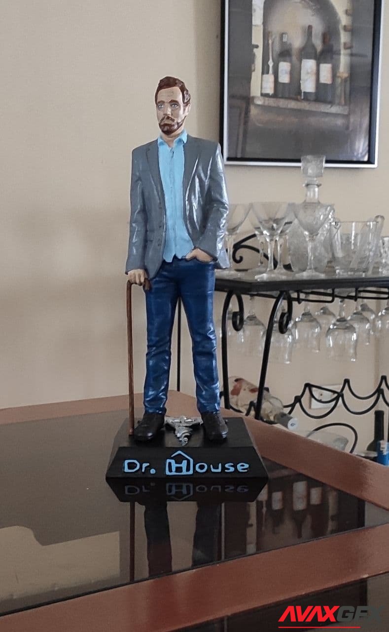 Dr. House 3D Printable STL