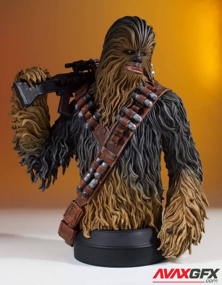 Chewbacca Bust 3D Printable STL