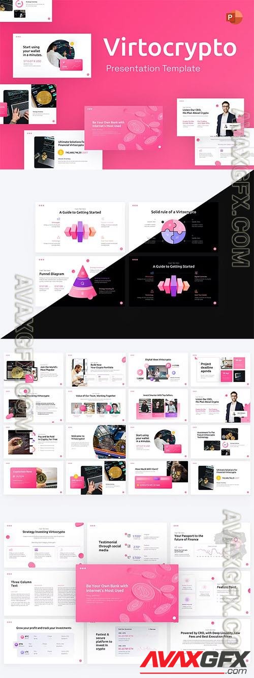 Virtocrypto Creative PowerPoint and Keynote Template