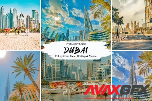 15 Dubai Lightroom Presets