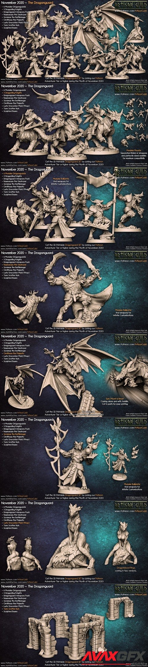 Artisan Guild - Dragonguard – 3D Printable STL