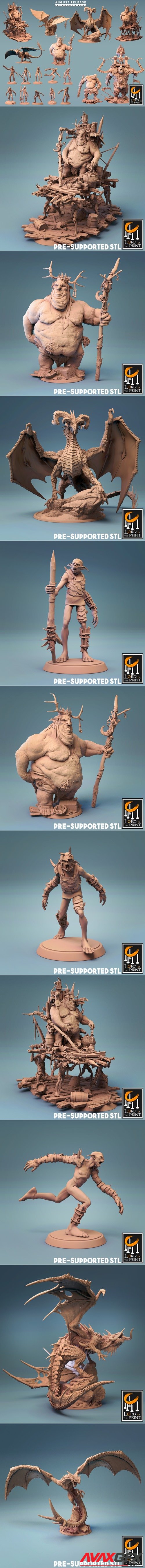 Lord Of The Print Gobelin August 2021 – 3D Printable STL