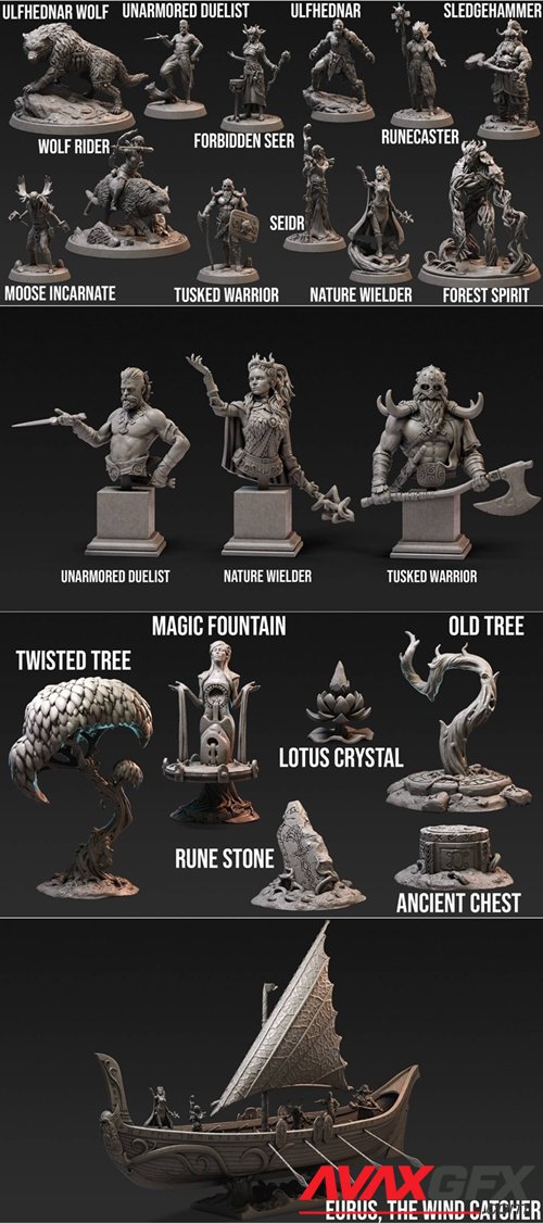 Loot Studios - Journey to Valhalla - Svertinge – 3D Printable STL