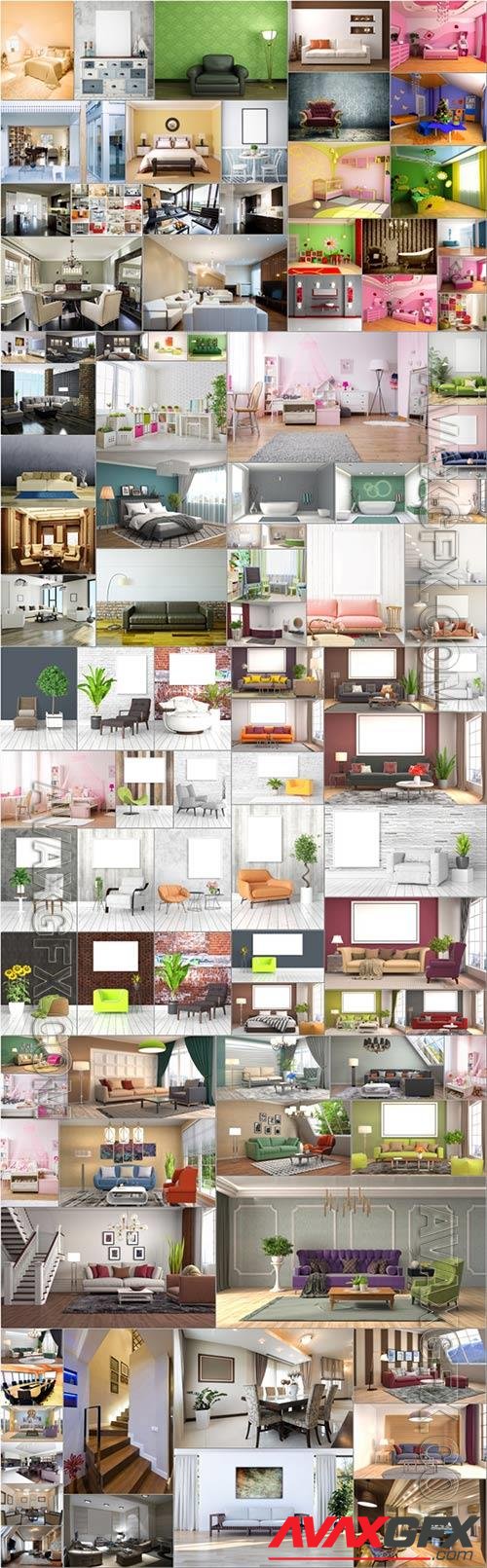 Interior, stock photo bundle vol 5