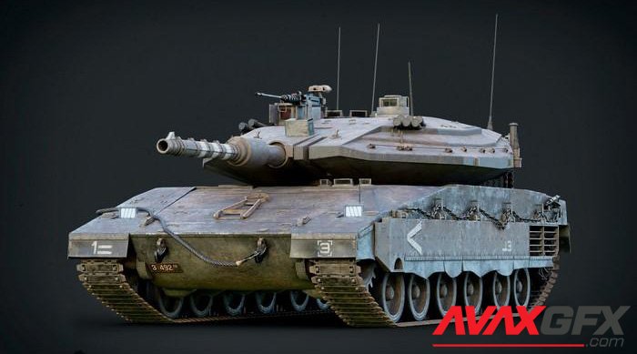 Merkava Mk4 Israeli Tank