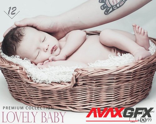 12 Lovely Baby Photoshop Actions, Newborn ACR Preset, Child Ps Filter, Portrait And Lifestyle