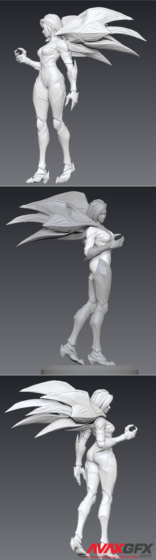 League of Legends kai'sa figuer – 3D Printable STL