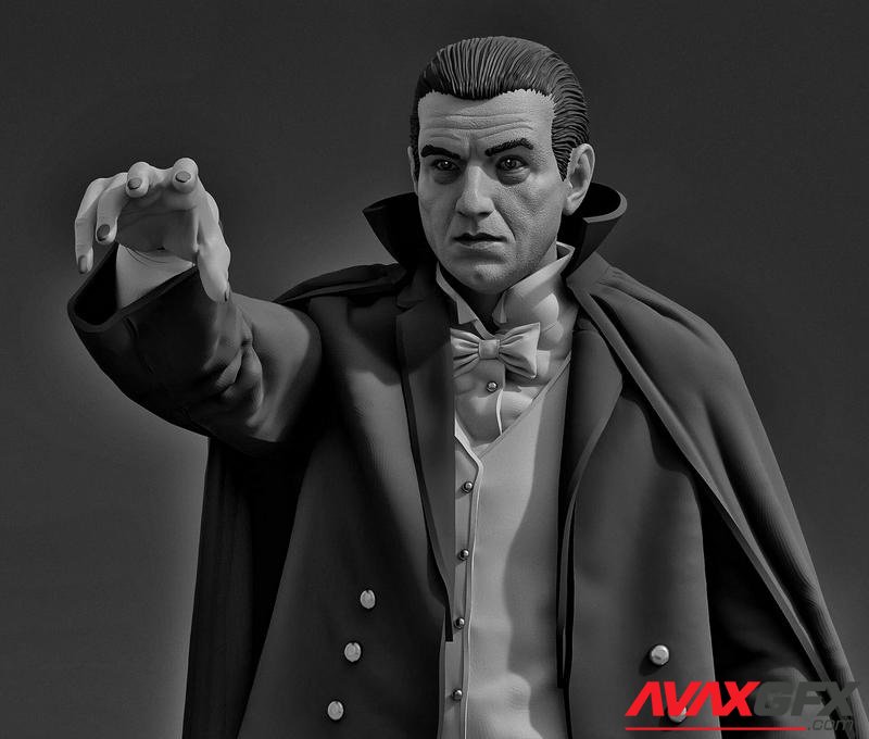 Classic Monsters Dracula 3D Printable STL