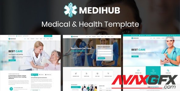 ThemeForest - MediHub v1.3 - Medical & Health Template - 23791928