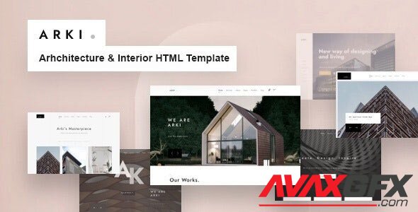 ThemeForest - Arki v1.0 - Architecture HTML Template - 33361228