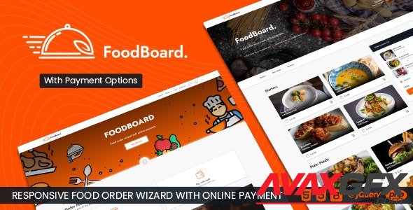 ThemeForest - FoodBoard v1.0 - Food Order Wizard with Online Payment - 34502831