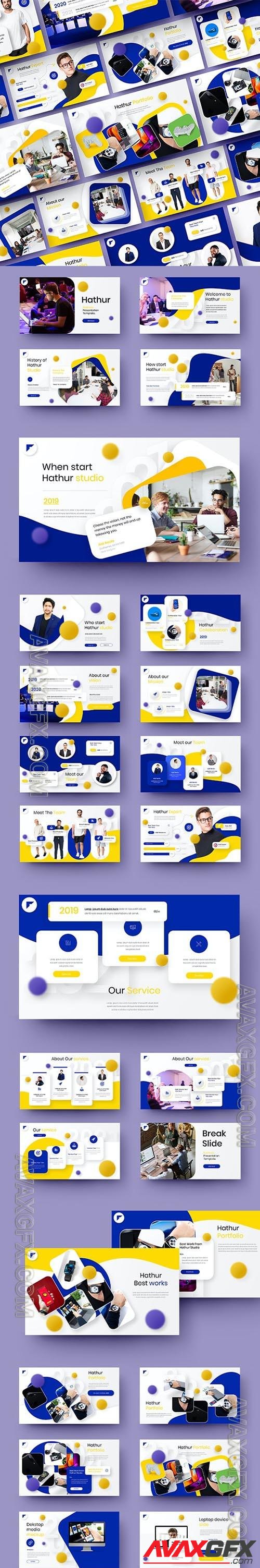 Hathur - Business Powerpoint, Keynote and Google Slides Templates
