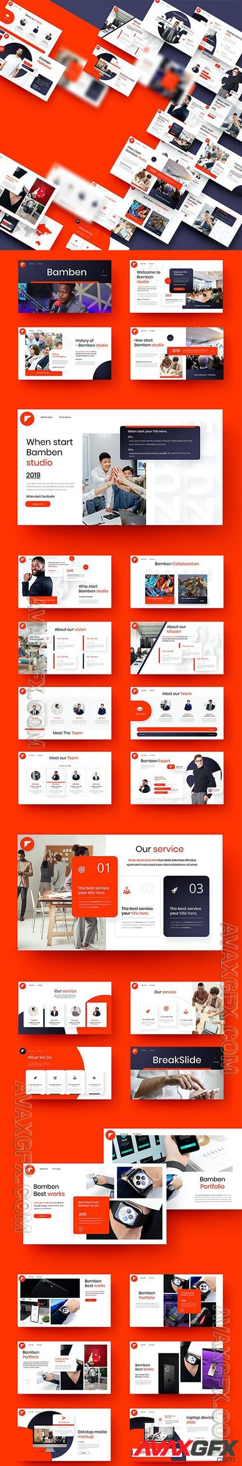 Bamben - Business Powerpoint, Keynote and Google Slides Templates